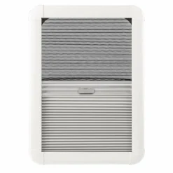 DWS Camping Klapraam transparant inclusief combihor wit 350 x 500 mm