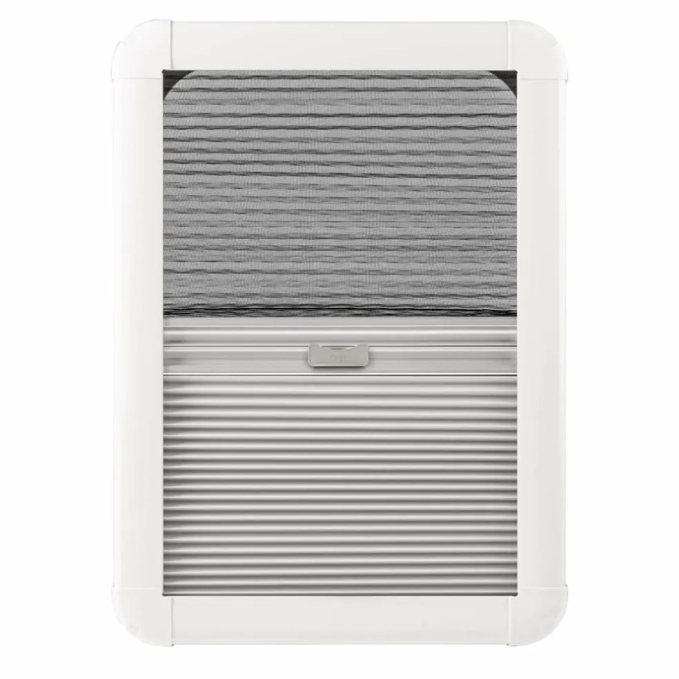 DWS Camping Klapraam transparant inclusief combihor wit 350 x 500 mm