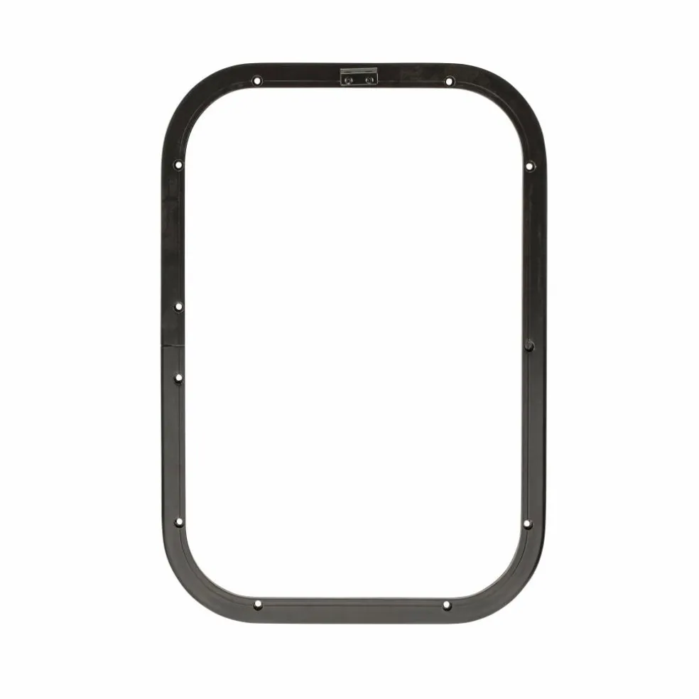 DWS Camping Klapraam transparant inclusief combihor wit 350 x 500 mm