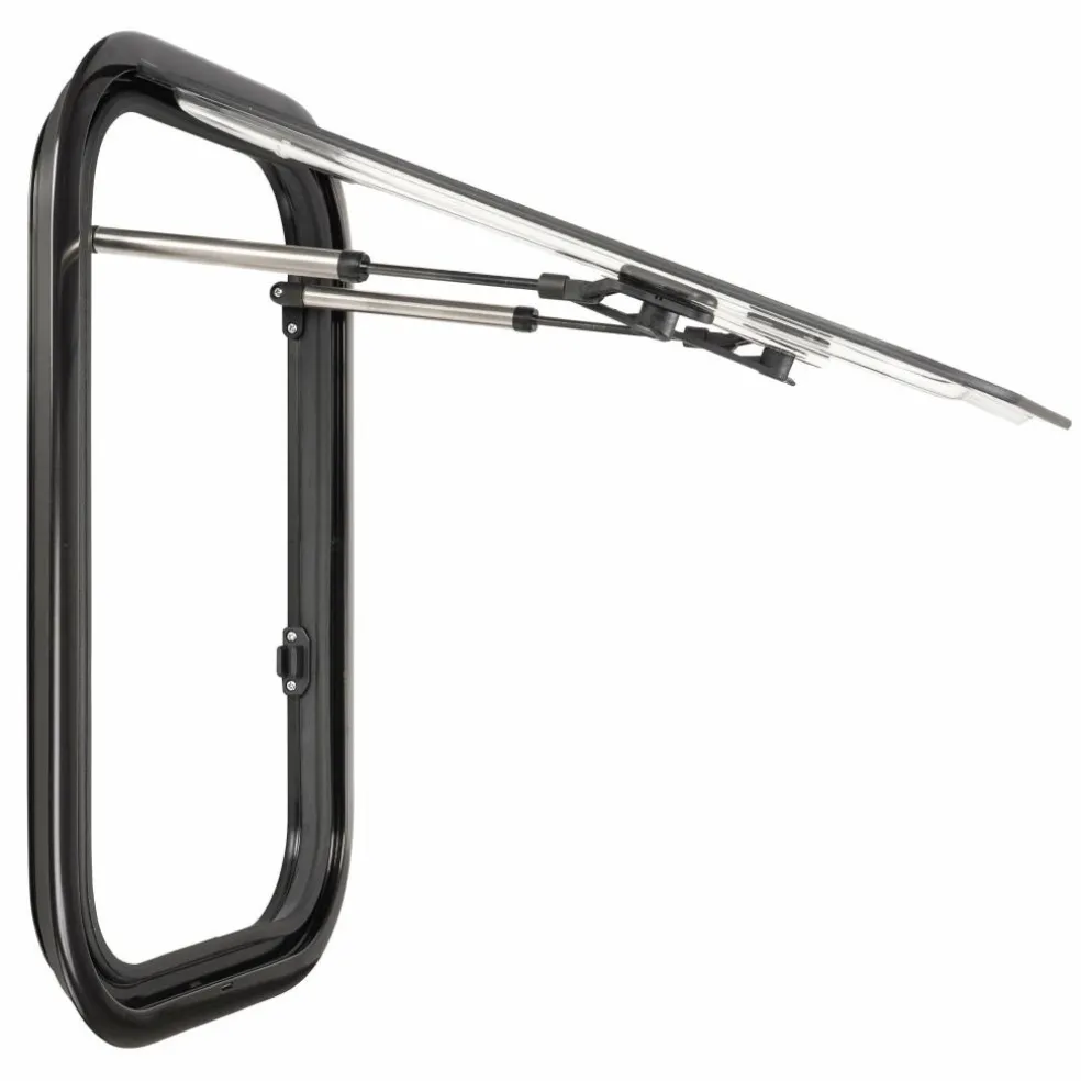 DWS Camping Klapraam transparant inclusief combihor wit 350 x 500 mm