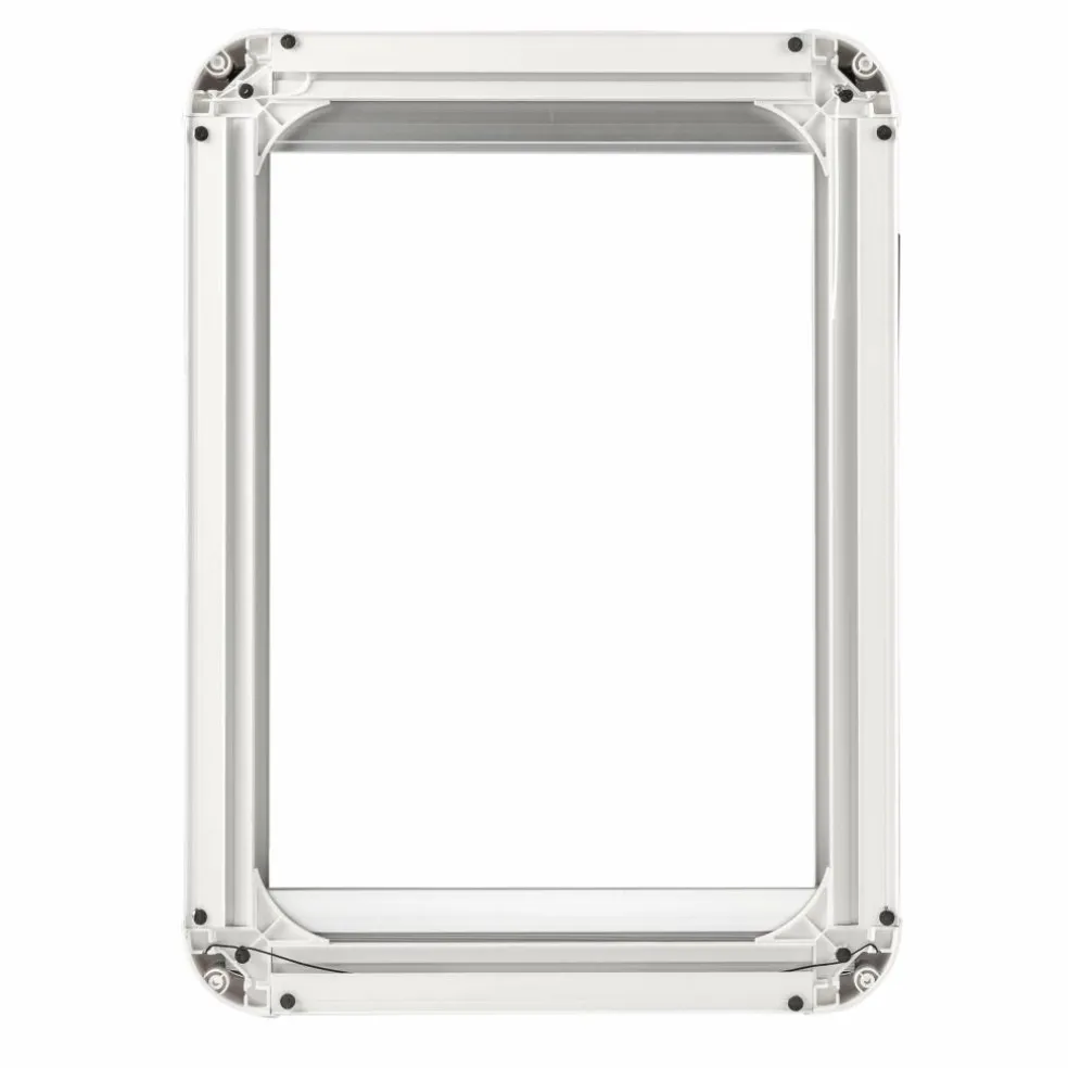 DWS Camping Klapraam transparant inclusief combihor wit 350 x 500 mm