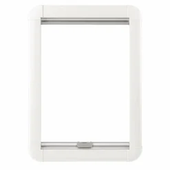 DWS Camping Klapraam transparant inclusief combihor wit 350 x 500 mm