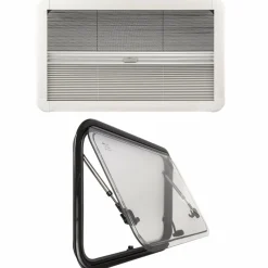 DWS Camping  Klapraam transparant inclusief combihor wit 700 x  450 mm