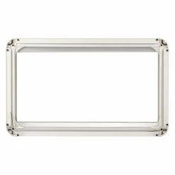 DWS Camping  Klapraam transparant inclusief combihor wit 700 x  450 mm