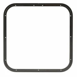 DWS Camping  Klapraam transparant inclusief combihor wit 500 x  500 mm