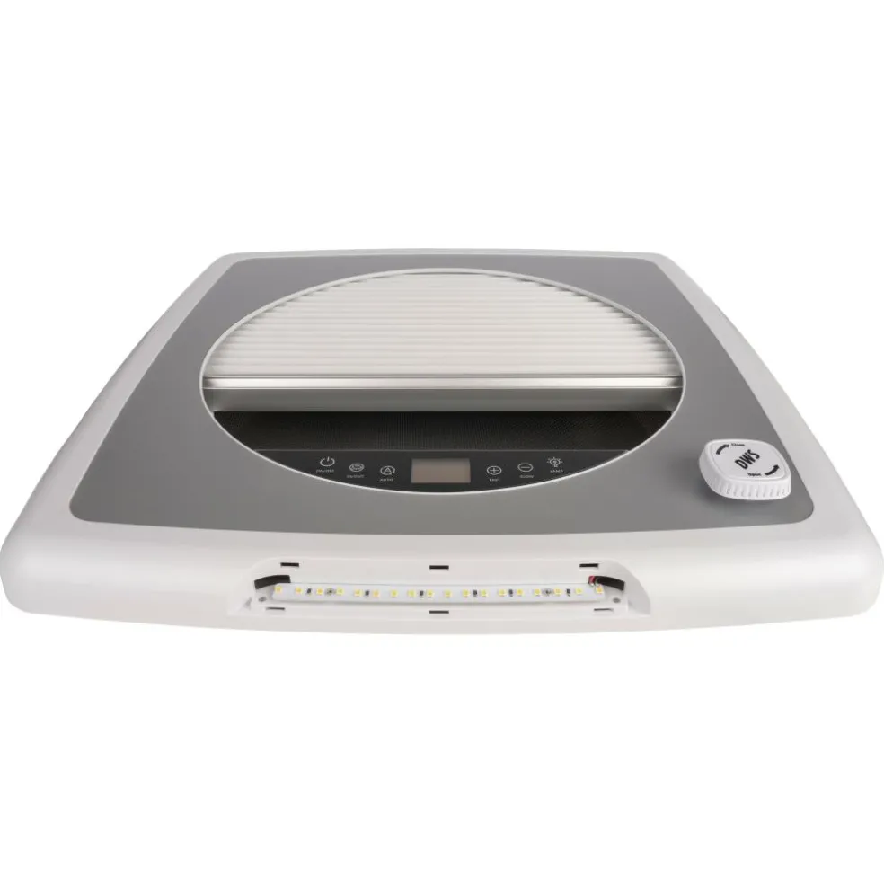 DWS Camping Plus Fan dakventilator 40 x 40 zwart