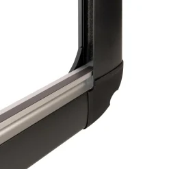 DWS Camping Rechthoekig klapraam inclusief combihor zwart 1200 x 500 mm