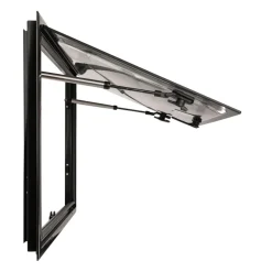 DWS Camping Rechthoekig klapraam inclusief combihor zwart 900 x 450 mm