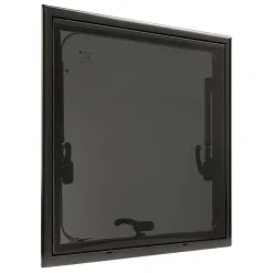 DWS Camping  Rechthoekig klapraam inclusief combihor zwart  500 x 500 mm