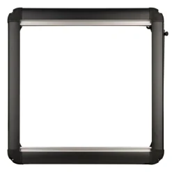 DWS Camping  Rechthoekig klapraam inclusief combihor zwart  500 x 500 mm