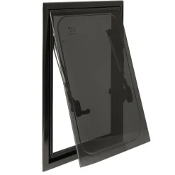 DWS Camping Rechthoekig klapraam inclusief combihor zwart 350 x 500 mm