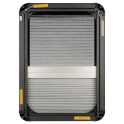 DWS Camping  Rechthoekig klapraam inclusief combihor zwart 350 x 500 mm