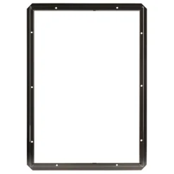 DWS Camping  Rechthoekig klapraam inclusief combihor zwart 350 x 500 mm