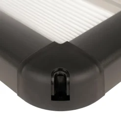 DWS Camping  Rechthoekig klapraam inclusief combihor zwart  1000 x 500 mm