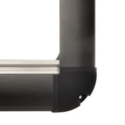 DWS Camping Rechthoekig klapraam inclusief combihor zwart 700 x 350 mm