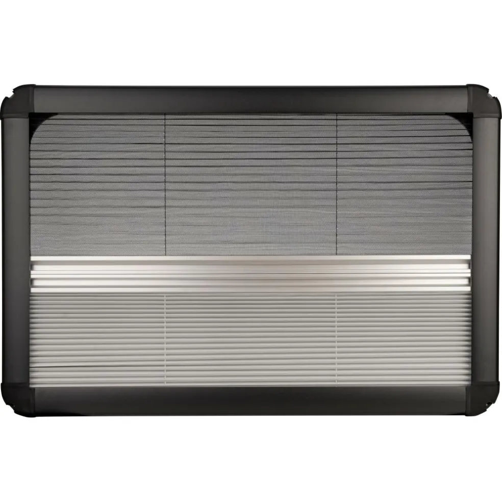 DWS Camping Rechthoekig klapraam inclusief combihor zwart 700 x 400 mm