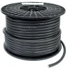 DWS Dubbel geïsoleerde kabel zwart 25 mm