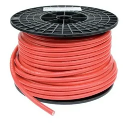 DWS Dubbel geïsoleerde kabel rood 25 mm