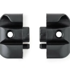 DWS Eindstukken voor scharnierlijst zwart links en  rechts