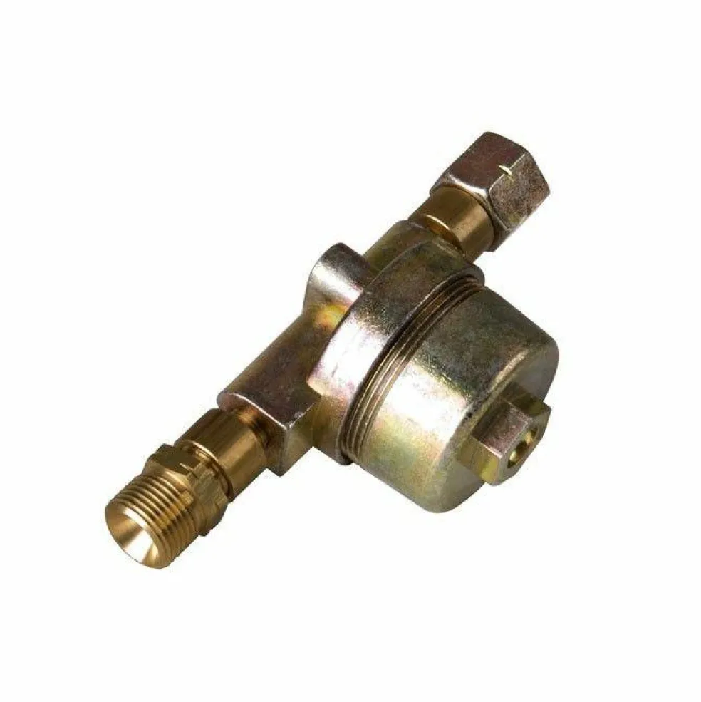 DWS G-631 gasfilter LPG 1/4 links binnendraad x   1/4 links buitendraad