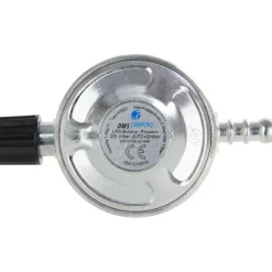 DWS Gasdrukregelaar Campingaz 29 mbar met slangpilaar