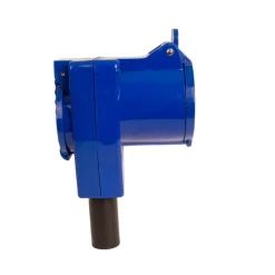 DWS Haakse koppeling CEE/Schuko 230 volt