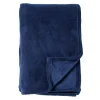 DWS Harvey fleece plaid 150 x 200 cm insignia blue