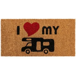 DWS I love Camper deurmat 25 x 50 cm