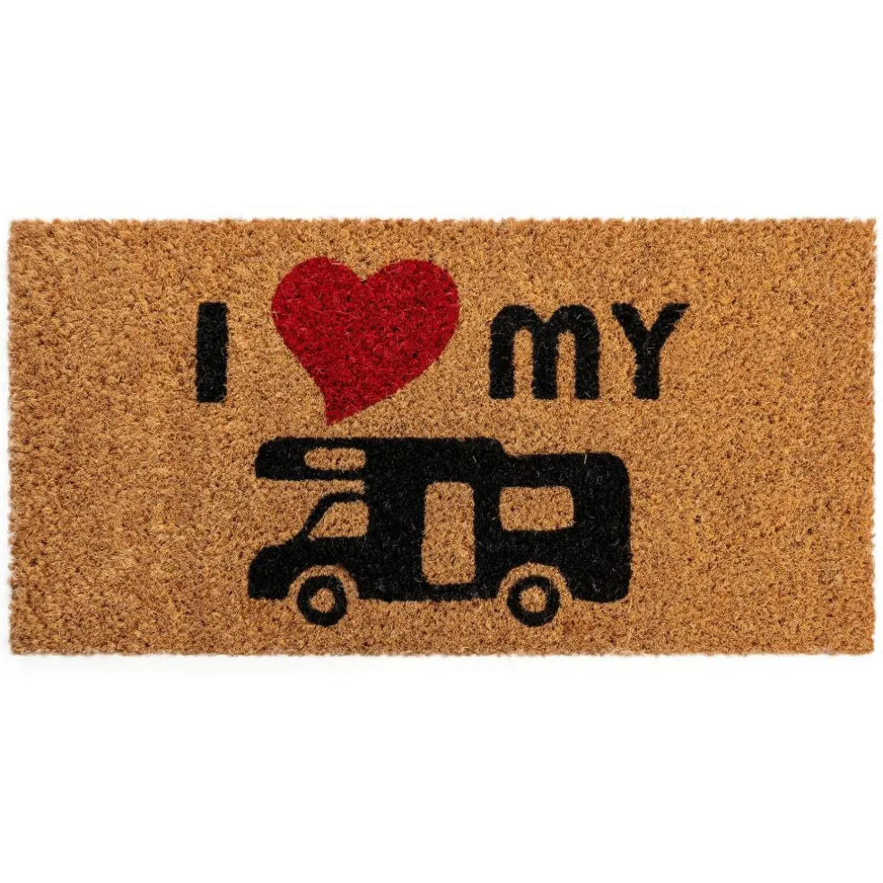 DWS I love Camper deurmat 25 x 50 cm