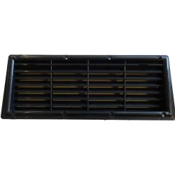 DWS Koelkast ventilatierooster 340 x 115 mm zwart