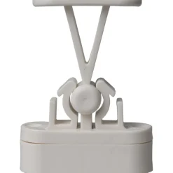 DWS Kunststof deurvanger verend wit