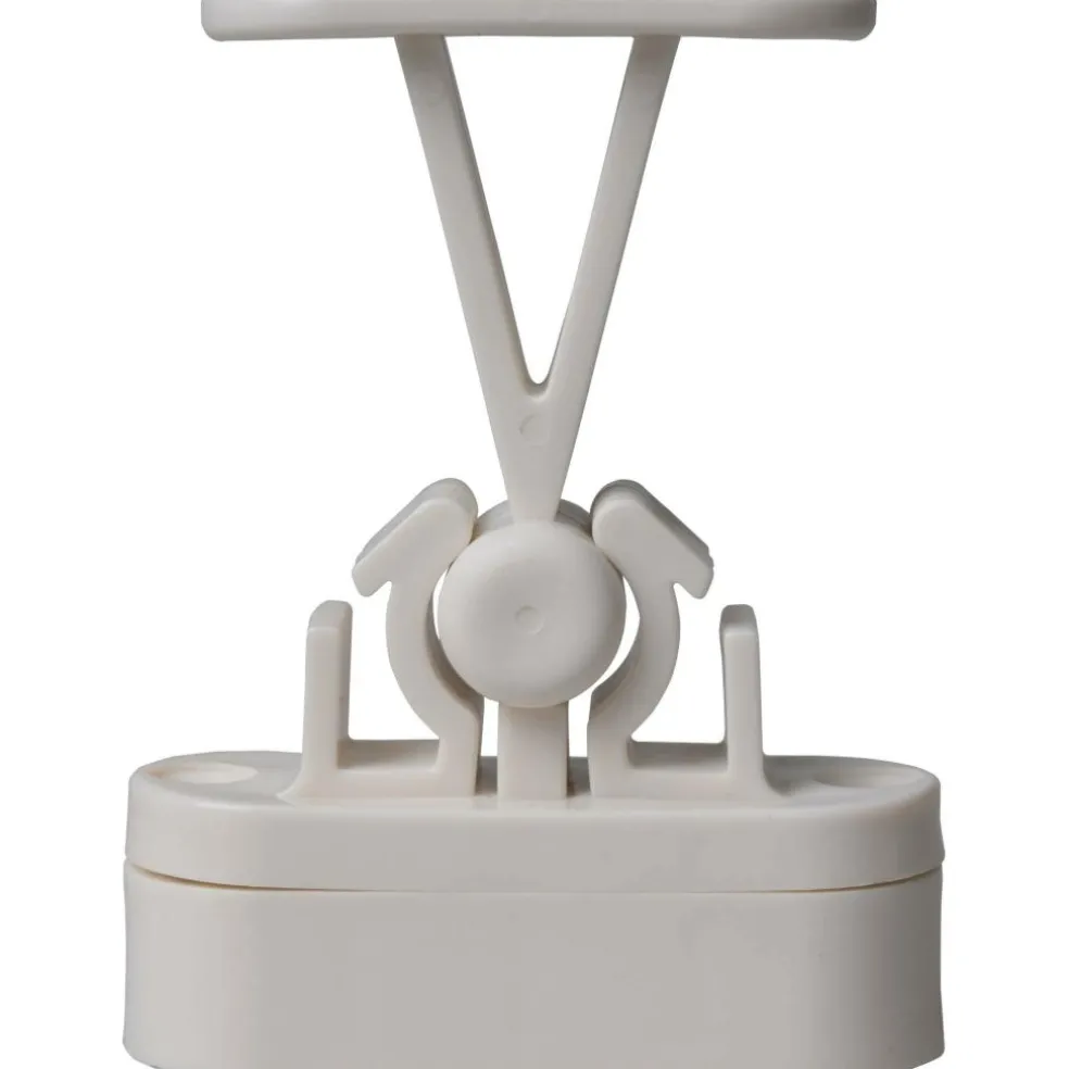 DWS Kunststof deurvanger verend wit