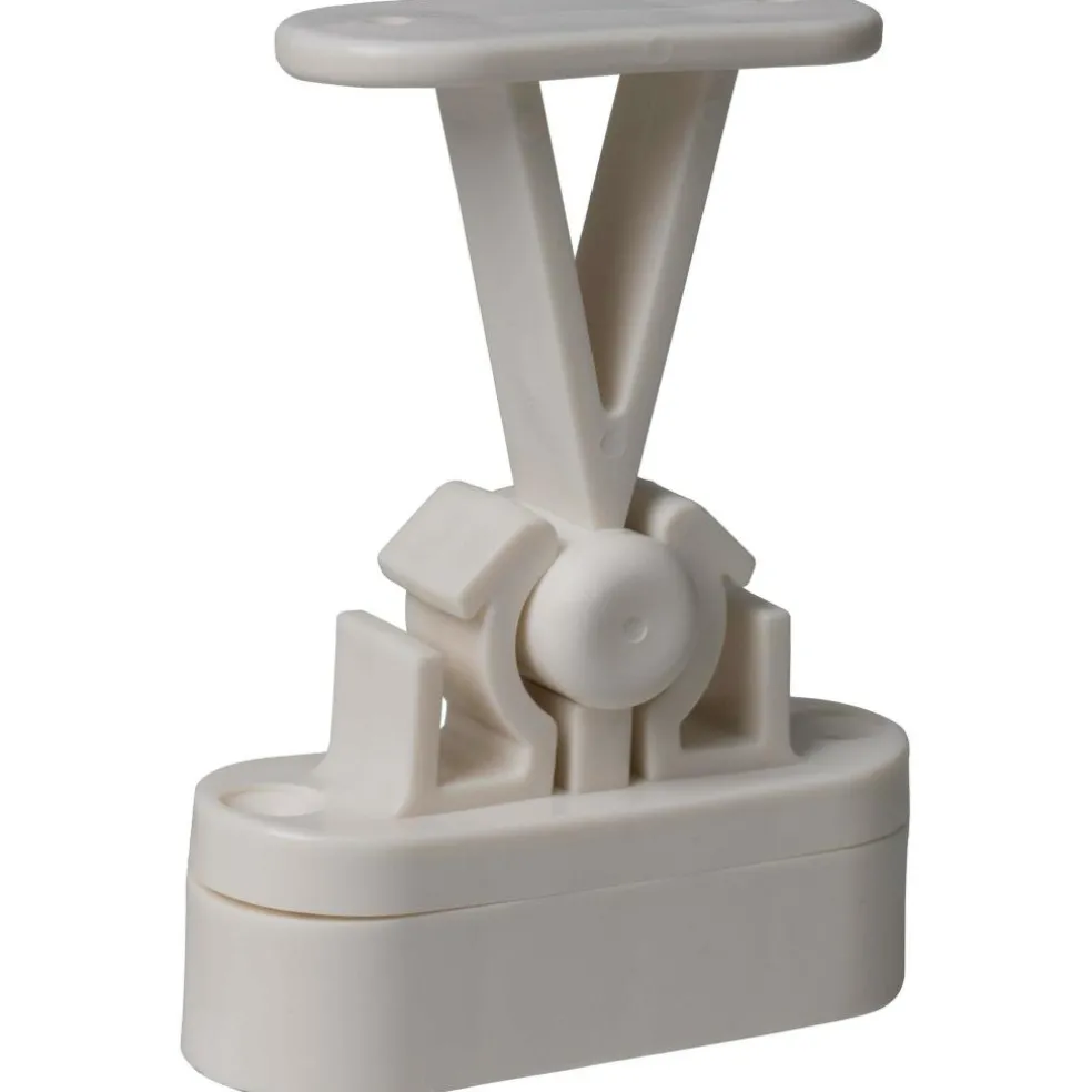 DWS Kunststof deurvanger verend wit