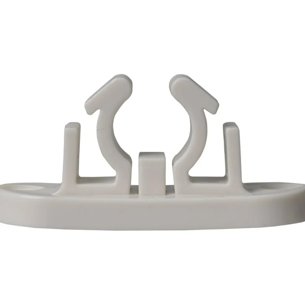 DWS Kunststof deurvanger verend wit