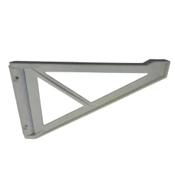 DWS Kunststof klapsteun wit