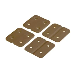 DWS Kunststof scharnieren bruin 4 stuks