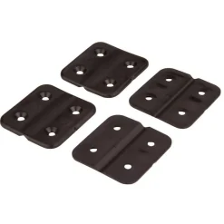 DWS Kunststof scharnieren zwart 4 stuks