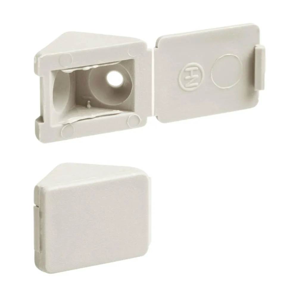 DWS Meubelverbinders 2 gaats magnolia per 10 stuks