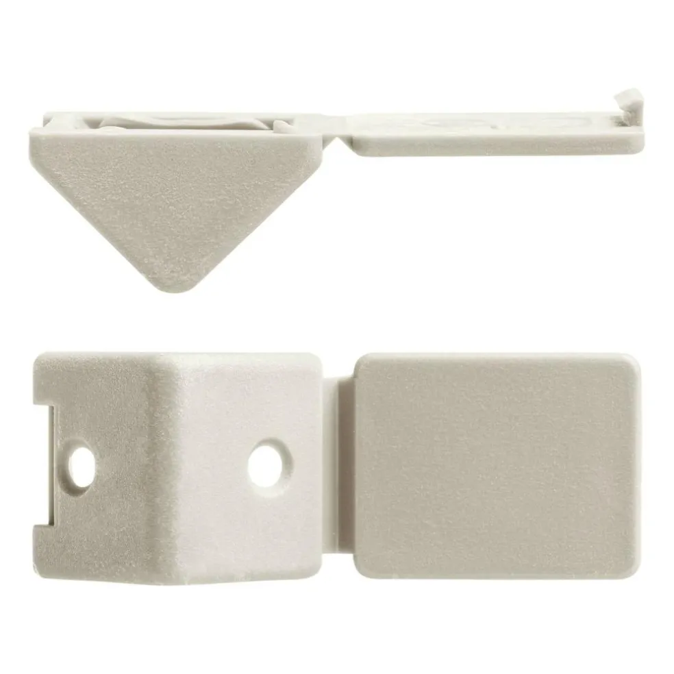 DWS Meubelverbinders 2 gaats magnolia per 10 stuks