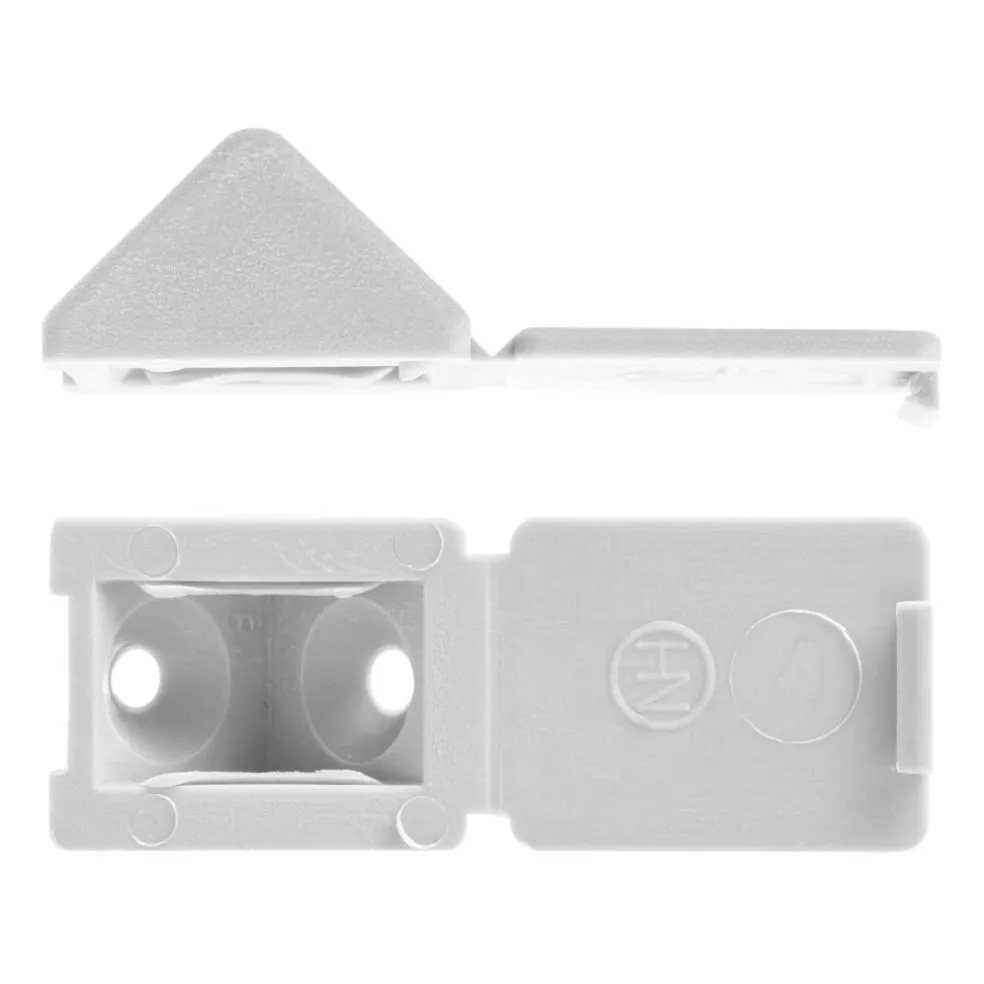 DWS Meubelverbinders 2 gaats wit per 10 stuks