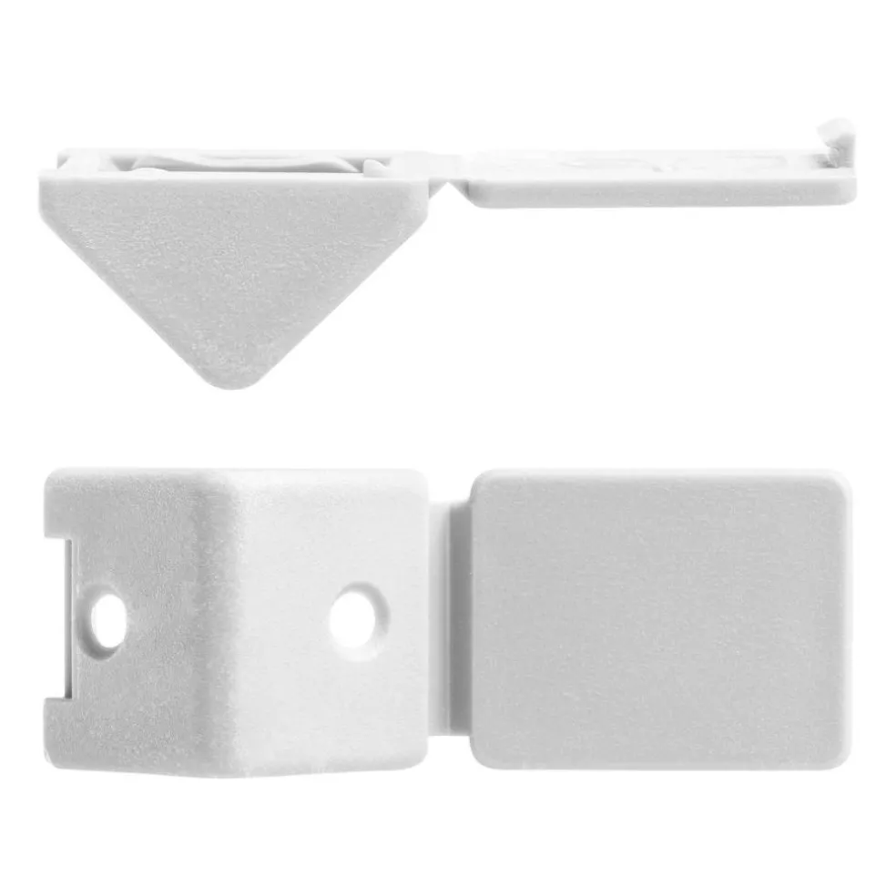 DWS Meubelverbinders 2 gaats wit per 10 stuks