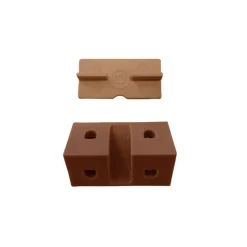 DWS meubelverbinders 4 gaats bruin per 100 stuks