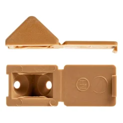 DWS Meubelverbinders 2 gaats caramel per 10 stuks