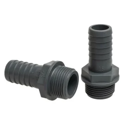 DWS PVC slangtule buitendraad 1 inch x 25 mm