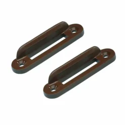 DWS Schootplaatje bruin per 2 stuks