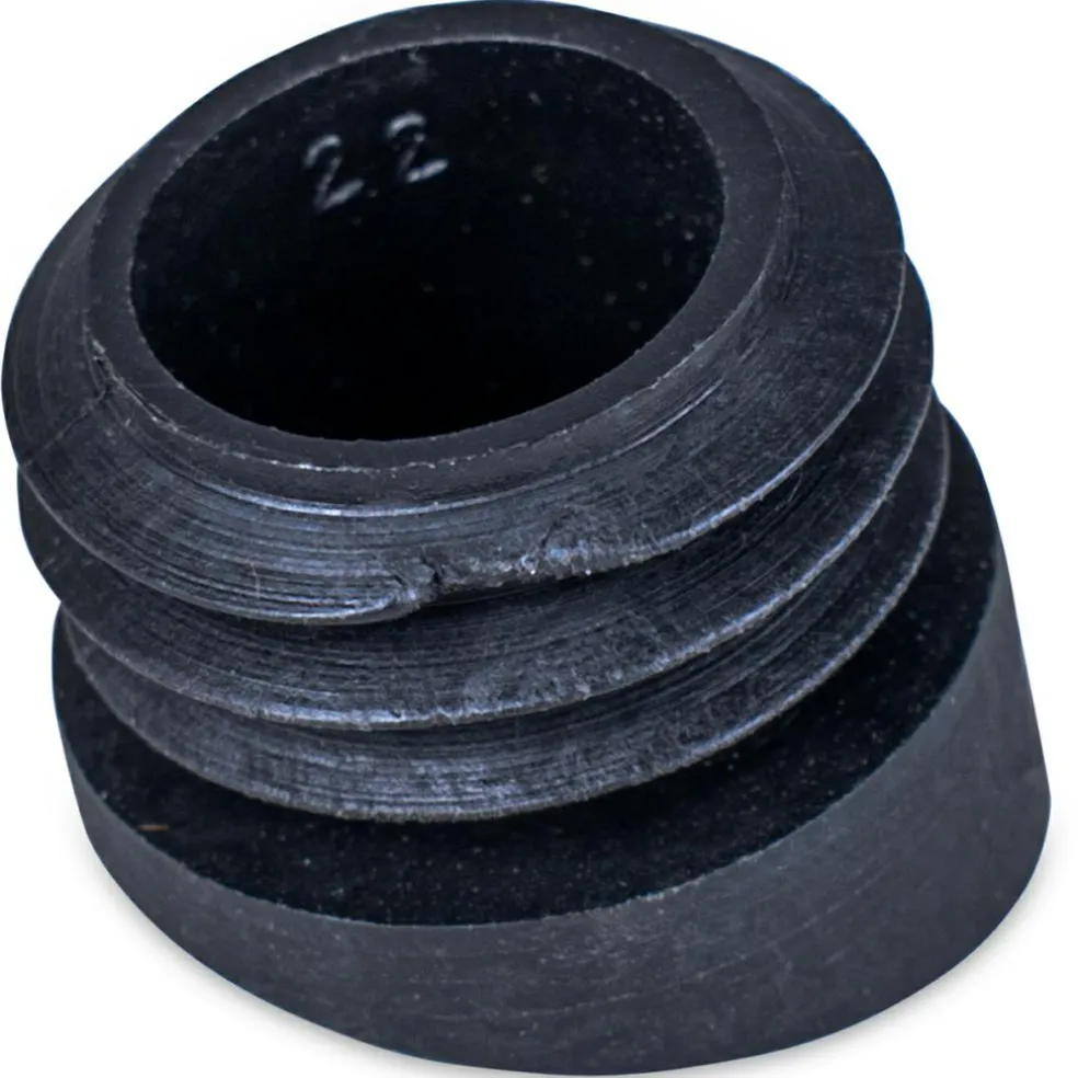 DWS Schuin tentstokonderdop ø 22 mm per 3 stuks