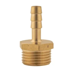 DWS Slangtule buitendraad 1/2 inch x 8 mm messing