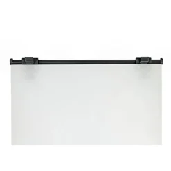 DWS Tafelblad ophangrail zwart