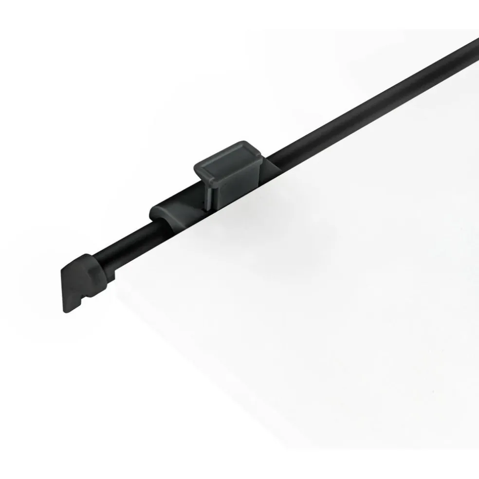 DWS Tafelblad ophangrail zwart