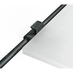 DWS Tafelblad ophangrail zwart